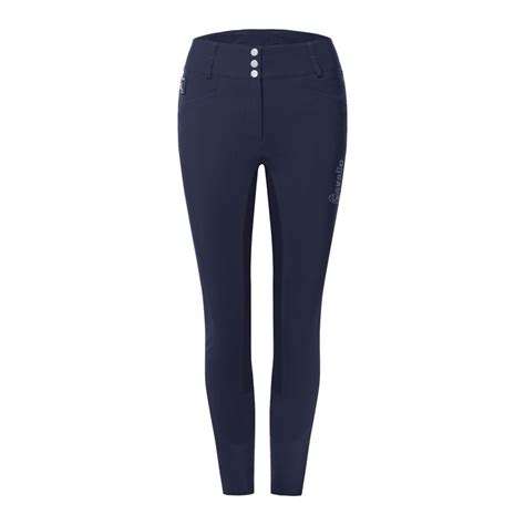 Cavallo Celine X Grip High Rise, Full Grip Breeches, Deep Blue / 